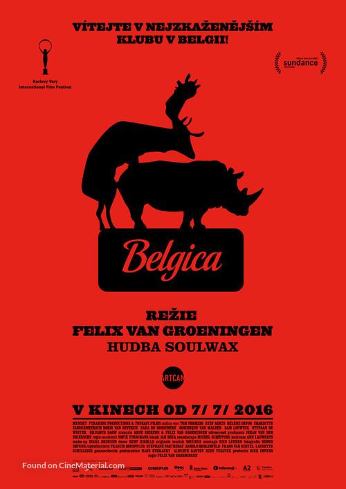 Belgica - Czech Movie Poster