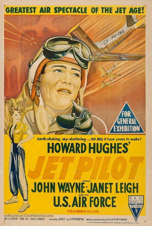 Jet Pilot - Australian Movie Poster