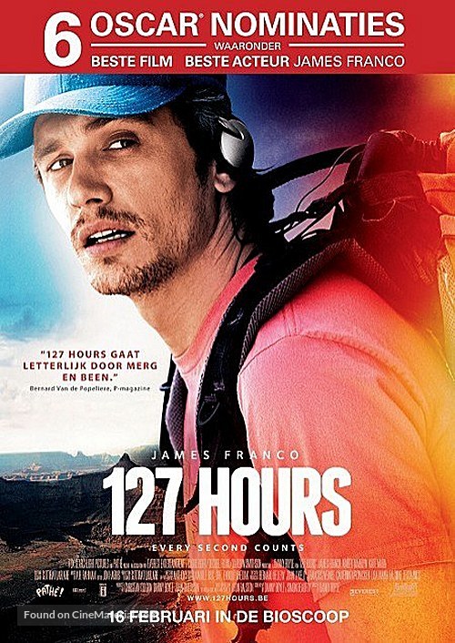 127 Hours - Belgian Movie Poster