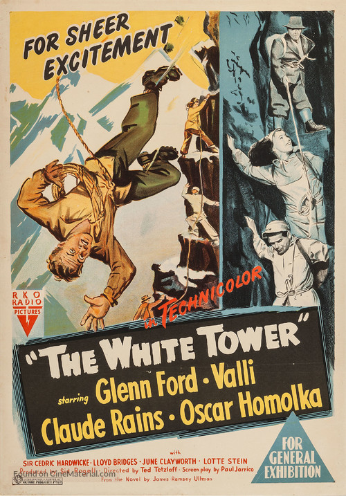 The White Tower - Australian Movie Poster