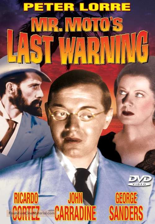 Mr. Moto&#039;s Last Warning - DVD movie cover