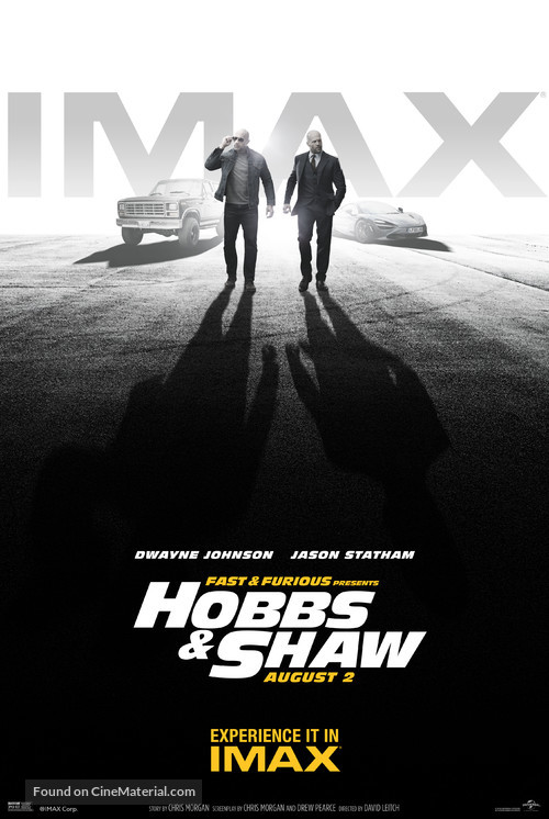 Fast &amp; Furious Presents: Hobbs &amp; Shaw - Movie Poster