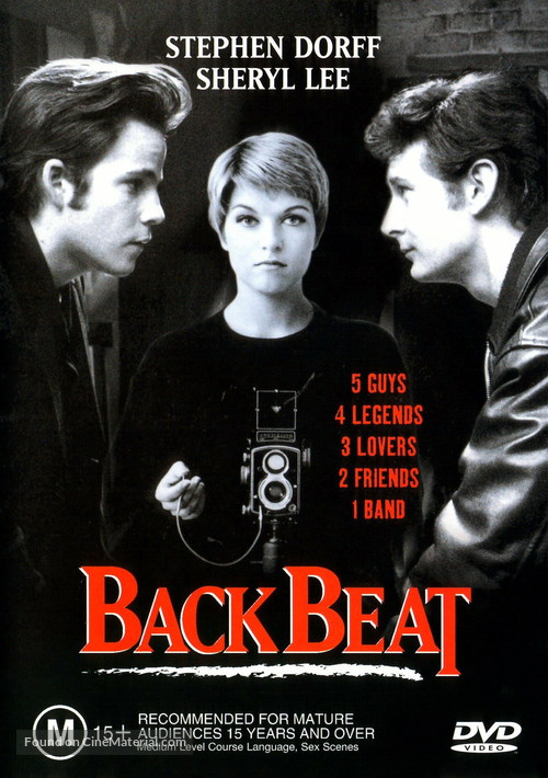 Backbeat - Australian DVD movie cover