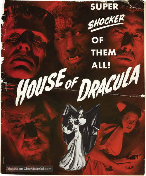 House of Dracula - poster