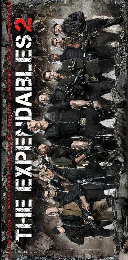 The Expendables 2 - Movie Poster