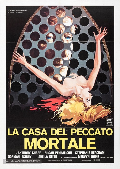 House of Mortal Sin - Italian Movie Poster