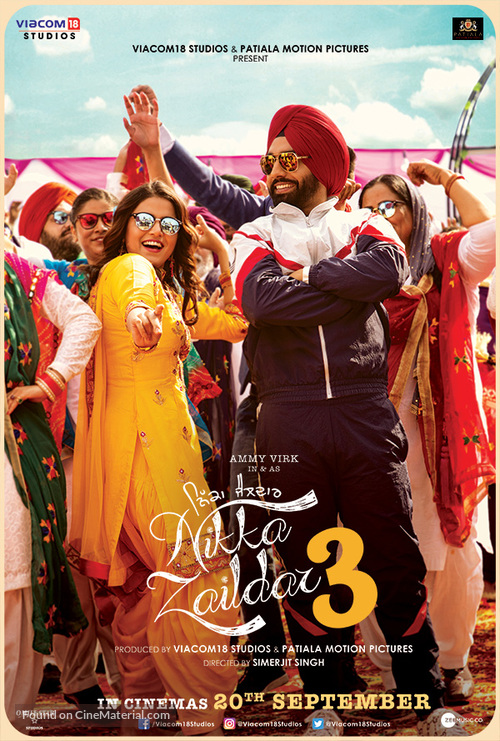 Nikka Zaildar 3 - Indian Movie Poster