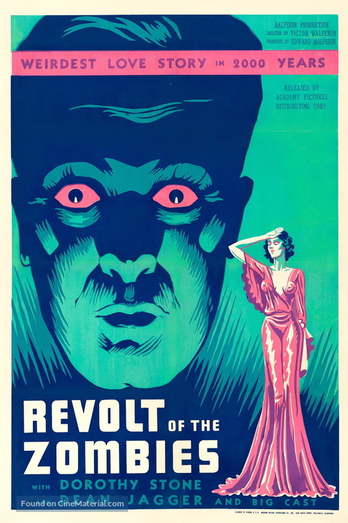 Revolt of the Zombies - Movie Poster