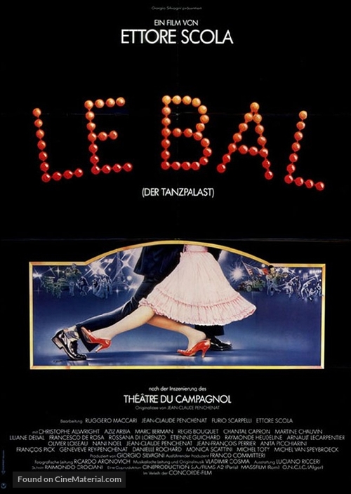 Le bal - German Movie Poster