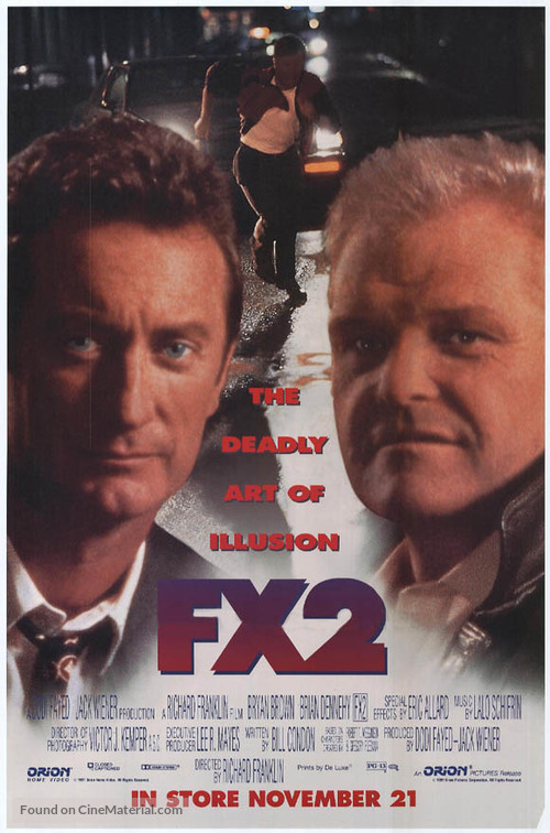 F/X2 - Movie Poster