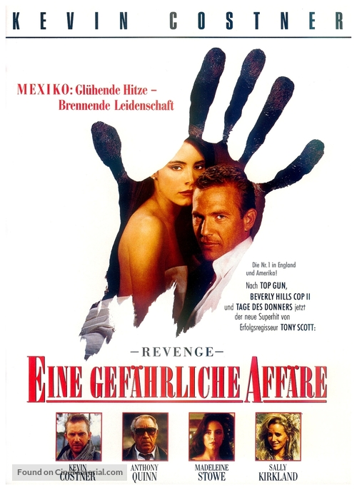 Revenge - German DVD movie cover