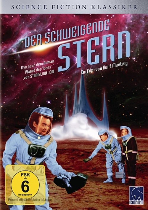 Der schweigende Stern - German DVD movie cover