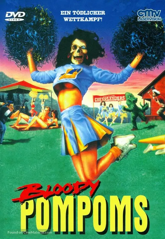 Cheerleader Camp - German DVD movie cover