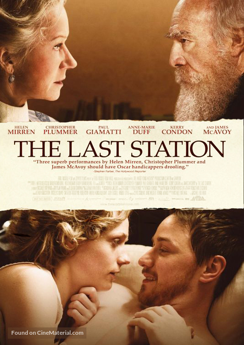 The Last Station - Theatrical movie poster