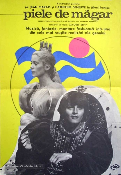 Peau d&#039;&acirc;ne - Romanian Movie Poster