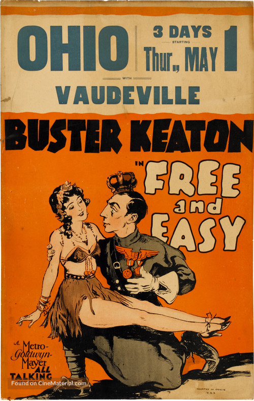 Free and Easy - Theatrical movie poster