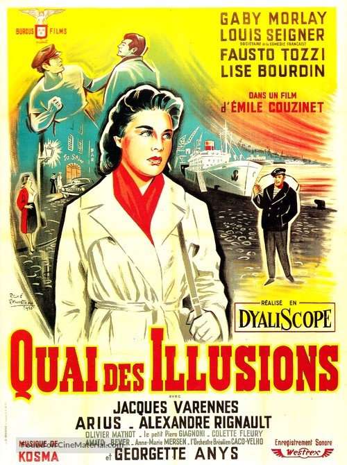 Quai des illusions - French Movie Poster