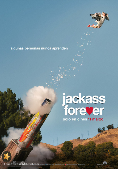 Jackass Forever - Spanish Movie Poster