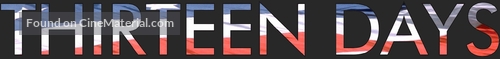 Thirteen Days - Logo