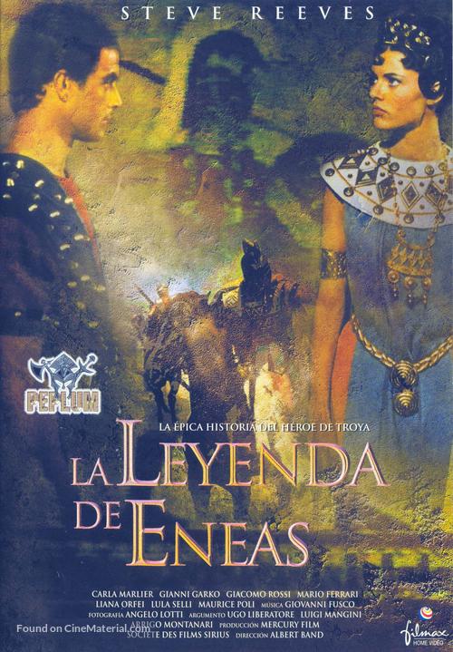 Leggenda di Enea, La - Spanish DVD movie cover