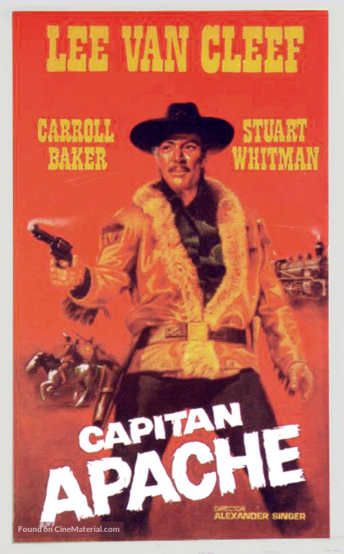 Captain Apache - Spanish Movie Poster