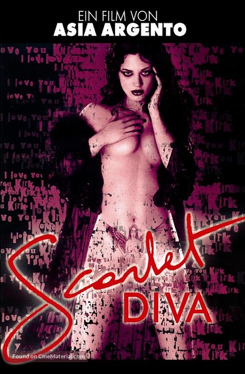 Scarlet Diva - German Blu-Ray movie cover