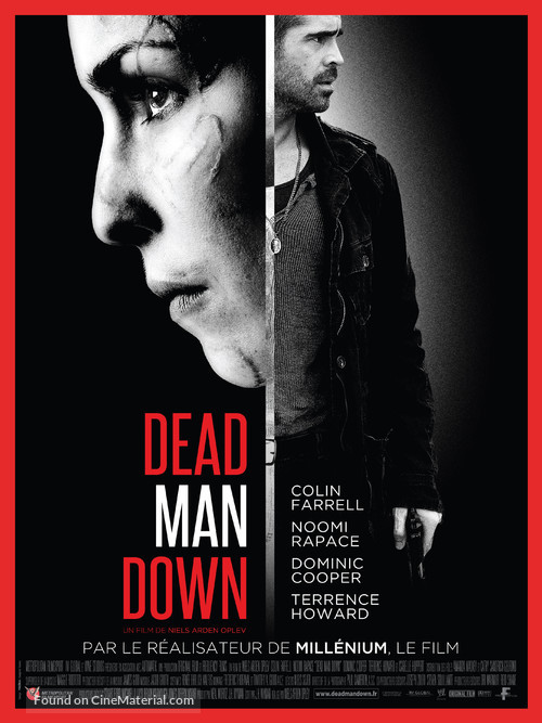 Dead Man Down - French Movie Poster