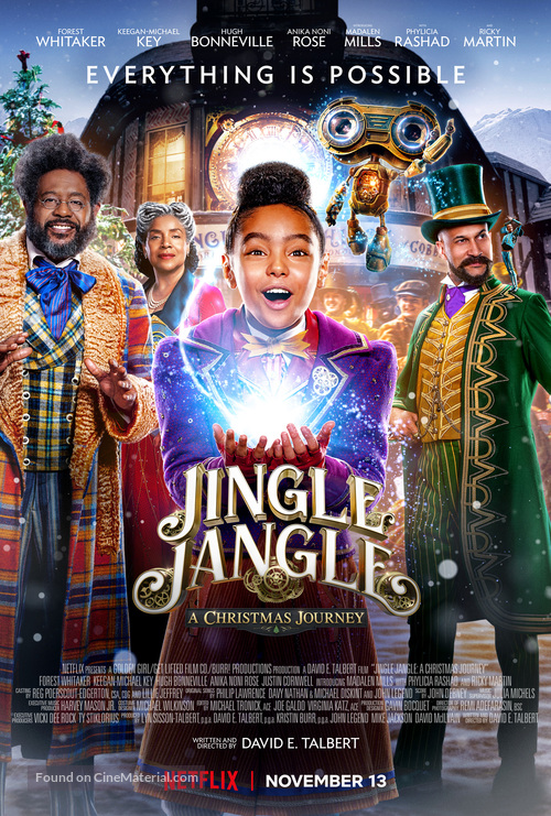 Jingle Jangle: A Christmas Journey - British Movie Poster