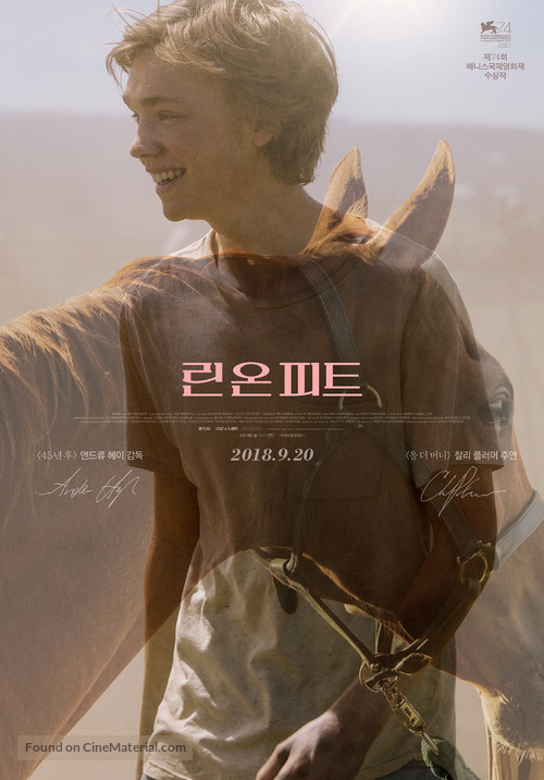 Lean on Pete - South Korean Movie Poster
