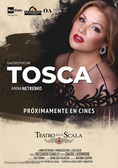 Tosca - Spanish Movie Poster