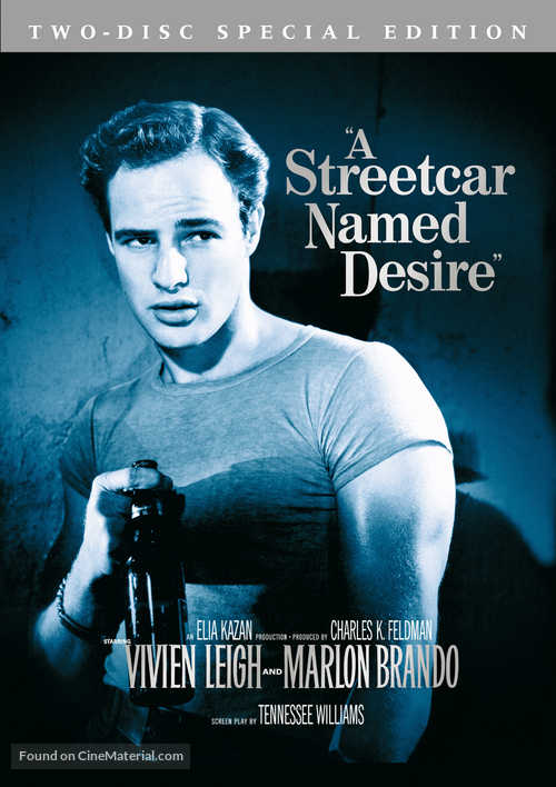 A Streetcar Named Desire - British DVD movie cover