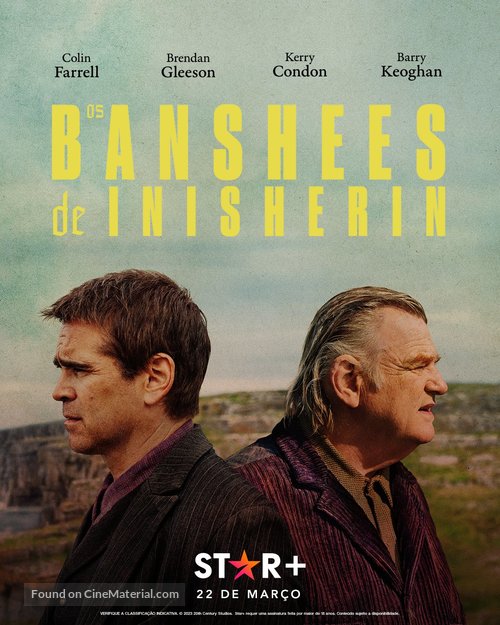 The Banshees of Inisherin - Brazilian Movie Poster