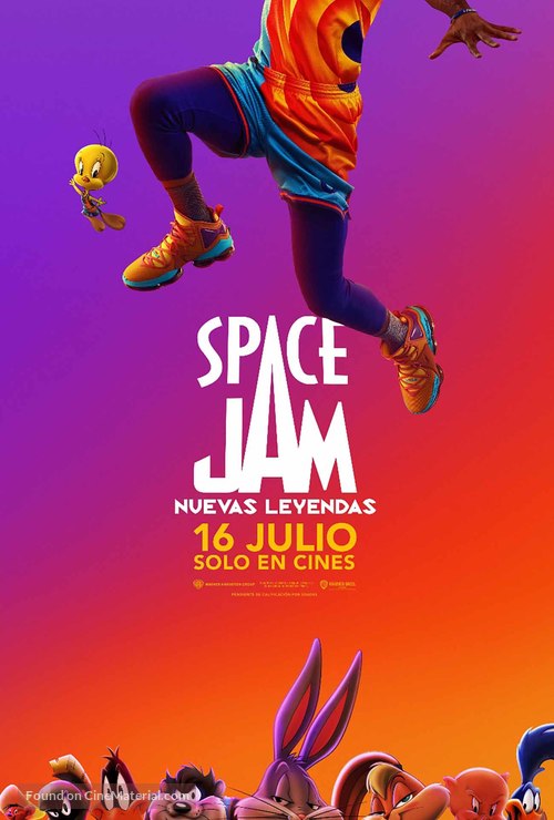 Space Jam: A New Legacy - Spanish Movie Poster