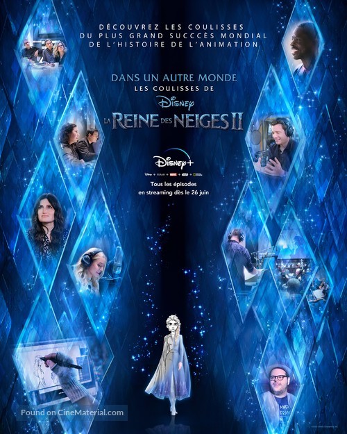 &quot;Into the Unknown: Making Frozen 2&quot; - French Movie Poster