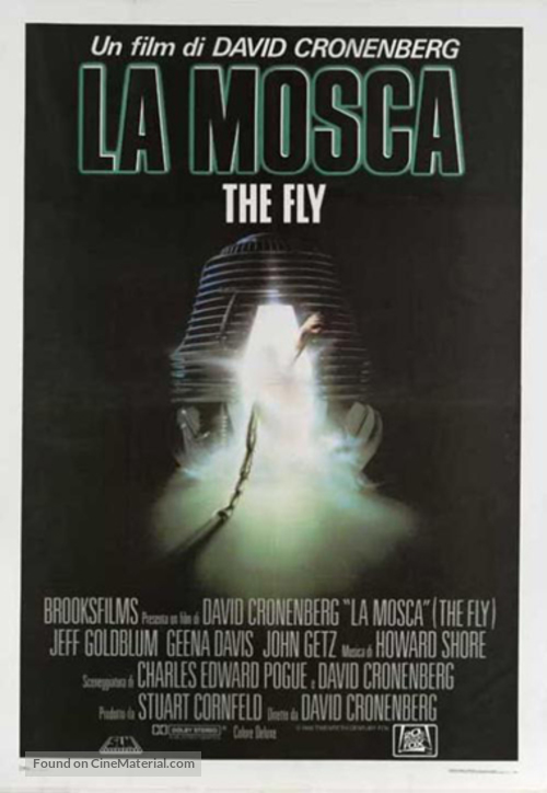 The Fly - Italian Theatrical movie poster