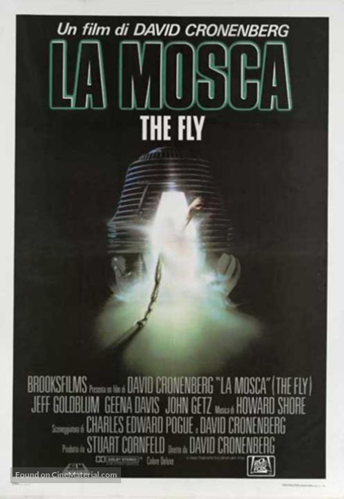 The Fly - Italian Theatrical movie poster