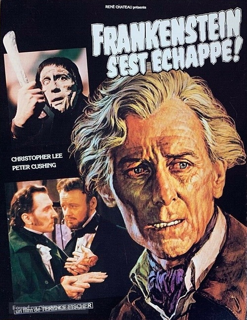 The Curse of Frankenstein - French poster