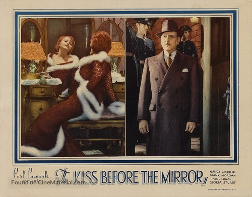 The Kiss Before the Mirror - poster