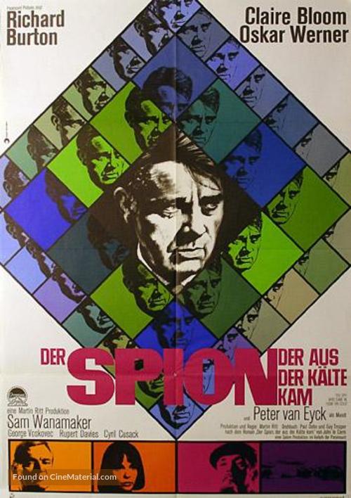 The Spy Who Came in from the Cold - German Movie Poster