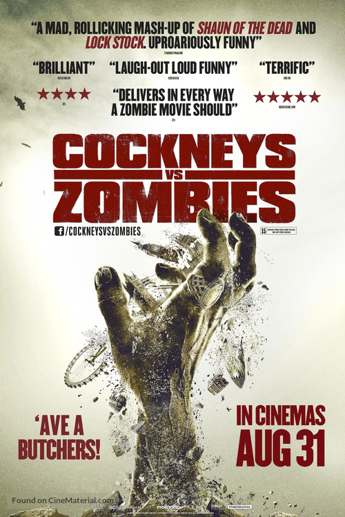 Cockneys vs Zombies - British Movie Poster