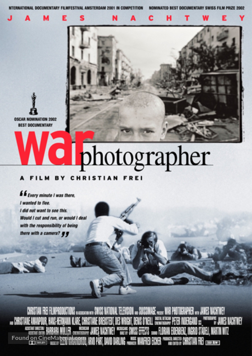 War Photographer - Swiss Movie Poster