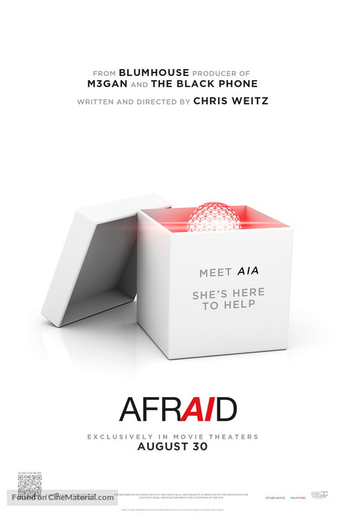 Afraid - Movie Poster