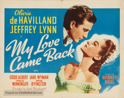 My Love Came Back - Movie Poster