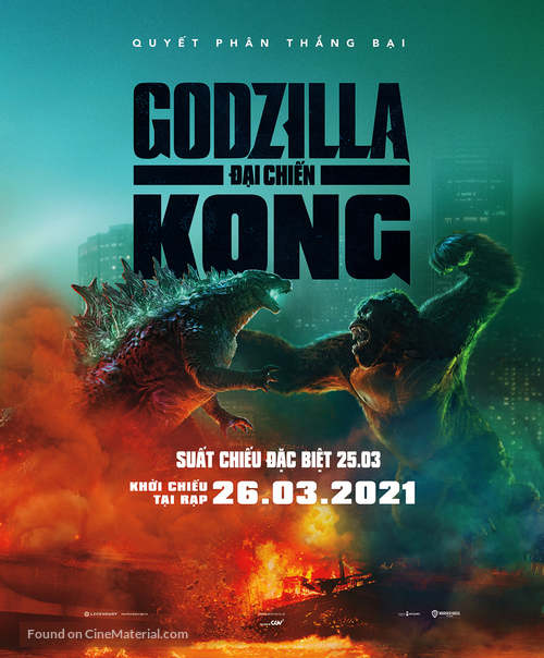 Godzilla vs. Kong - Vietnamese Movie Poster