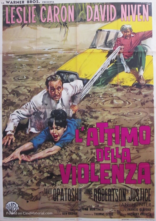 Guns of Darkness - Italian Movie Poster