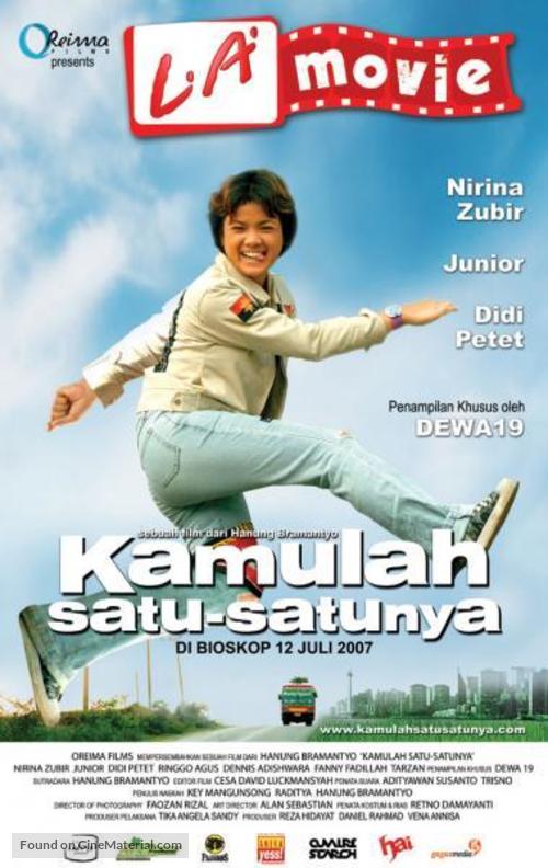 Kamulah satu-satunya - Indonesian Movie Poster