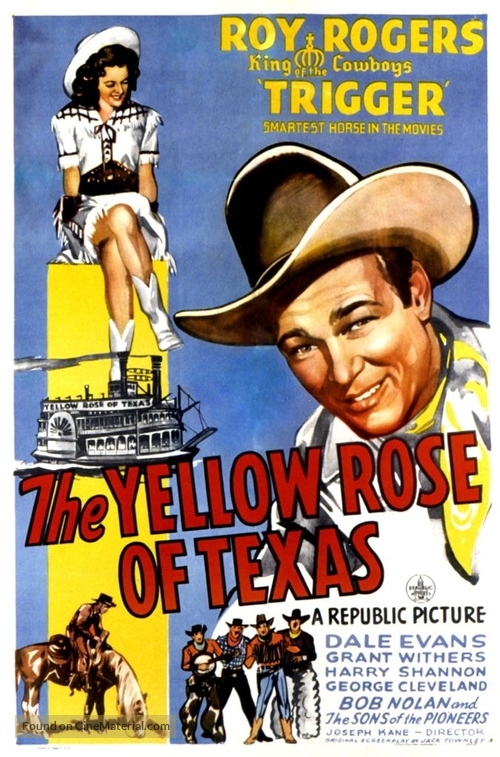 The Yellow Rose of Texas - Movie Poster