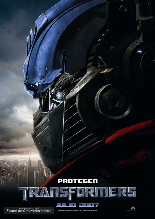 Transformers - Spanish Movie Poster