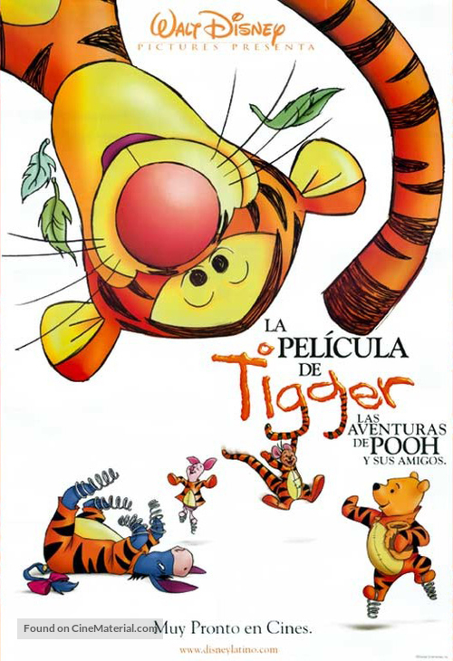 The Tigger Movie - Mexican Movie Poster