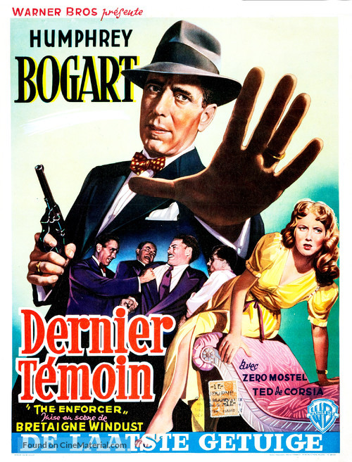 The Enforcer - Belgian Movie Poster